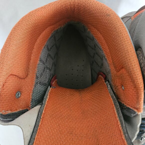 Scarpa Go Up Mountaineering Hiking Boots Gray/Orange - Vibram Sole - Picture 10 of 16